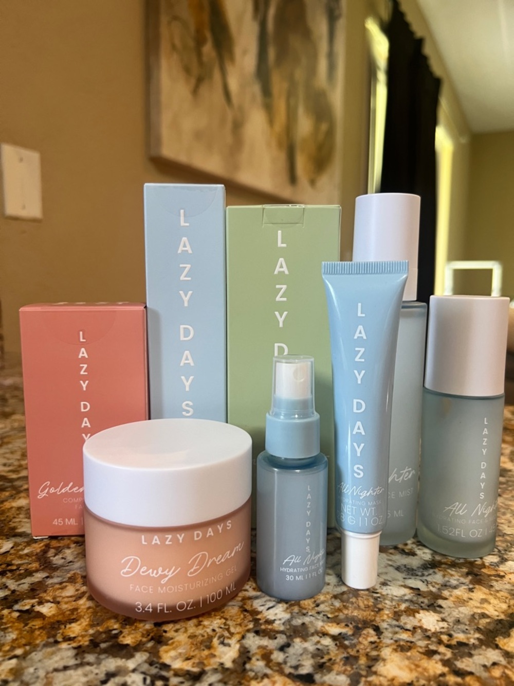 Lazy Days (Likeness of Summer Fridays) Skincare Bundle of 8 -PRICE IS FIRM